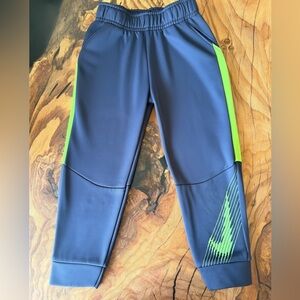 Nike Dri-FIT Toddler Joggers 4T Gray Green Athletic Pants